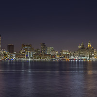 Buy canvas prints of Liverpool Panorama 2016 by Paul Madden