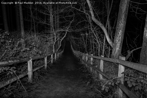 An unwelcoming path Picture Board by Paul Madden