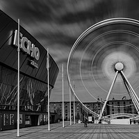 Buy canvas prints of Spinning wheel of Liverpool by Paul Madden