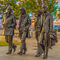 Buy canvas prints of A walk with the Beatles by Paul Madden