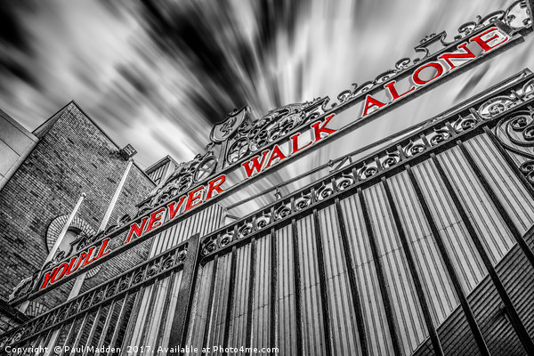 The Shankly Gates - Anfield Picture Board by Paul Madden