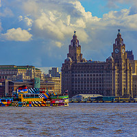 Buy canvas prints of The Mersey Ferry by Paul Madden