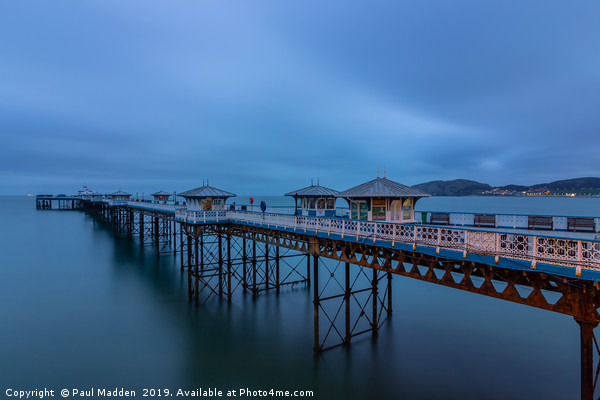 Llandudno Pier in the morning Picture Board by Paul Madden