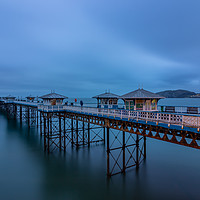 Buy canvas prints of Llandudno Pier in the morning by Paul Madden