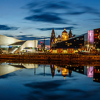 Buy canvas prints of Canning Dock Panorama - Liverpool by Paul Madden