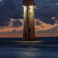 Buy canvas prints of New Brighton Lighthouse by Paul Madden