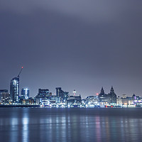 Buy canvas prints of Storm over Liverpool by Paul Madden