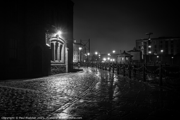 Path to the Albert Dock Picture Board by Paul Madden