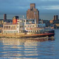 Buy canvas prints of Royal Iris Mersey Ferry by Paul Madden