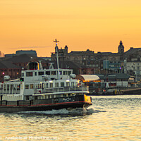 Buy canvas prints of Mersey Ferry Royal Iris by Paul Madden