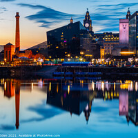 Buy canvas prints of The Salthouse Dock by Paul Madden