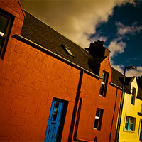 Buy canvas prints of Street in Shetland by Timothy Large