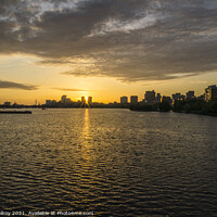 Buy canvas prints of Boston Sunrise by Daniel Gilroy