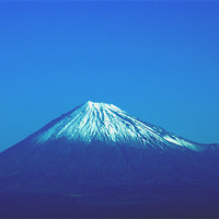 Buy canvas prints of Snow-capped Fuji by Daniel Gilroy