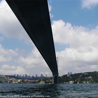 Buy canvas prints of Bridge over the Bosphorus by Malcolm Snook