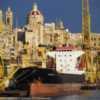Buy canvas prints of Port of Valletta by Malcolm Snook
