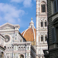 Buy canvas prints of Close up on Florence by Malcolm Snook
