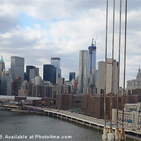 Buy canvas prints of Bridges Of New York by Malcolm Snook