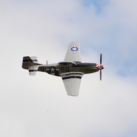 Buy canvas prints of P51 Mustang by Malcolm Snook
