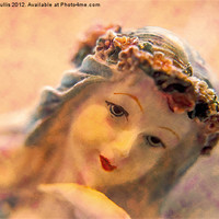 Buy canvas prints of Portrait Of A Figurine by Keith Cullis