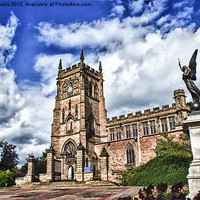 Buy canvas prints of St.Marys Church by Keith Cullis