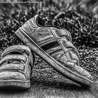 Buy canvas prints of Tired Trainers by Keith Cullis