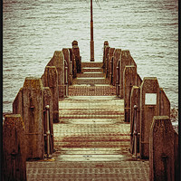 Buy canvas prints of The Jetty by Keith Cullis