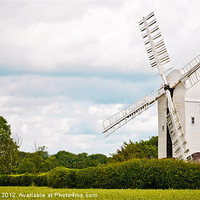 Buy canvas prints of Aythorpe Roding Windmill by Stephen Birch
