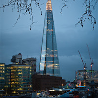 Buy canvas prints of The Shard at Dusk by Stephen Birch