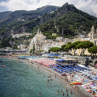 Buy canvas prints of  Amalfi by Stephen Birch