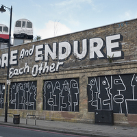 Buy canvas prints of  Street art in Shoreditch London by Stephen Birch