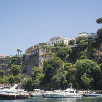 Buy canvas prints of  Marina Piccola in Sorrento Italy by Stephen Birch