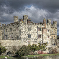 Buy canvas prints of leeds castle hdr by Martyn Bennett