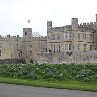 Buy canvas prints of leeds castle by Martyn Bennett