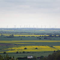 Buy canvas prints of wind farm by Martyn Bennett