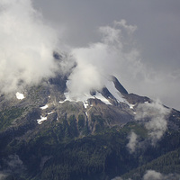 Buy canvas prints of Alaska mounting range by Martyn Bennett