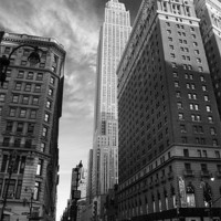 Buy canvas prints of Empire State Building by bill lawson