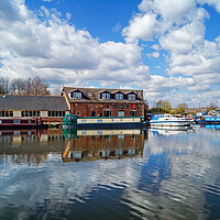 Buy canvas prints of Stanley Ferry Marina  by Darren Galpin