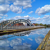 Buy canvas prints of Stanley Ferry Aqueduct  by Darren Galpin