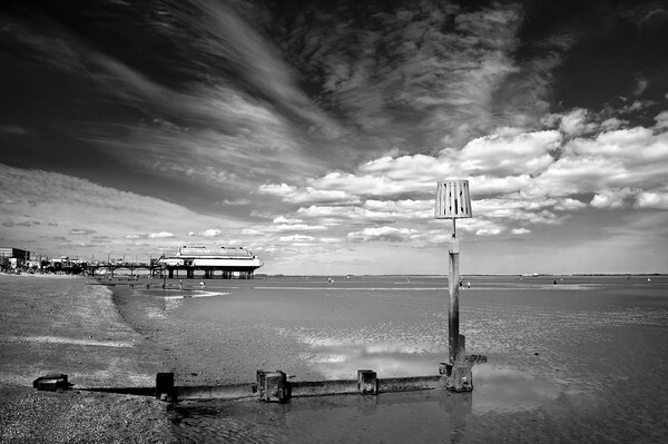 Cleethorpes Pier Picture Board by Darren Galpin