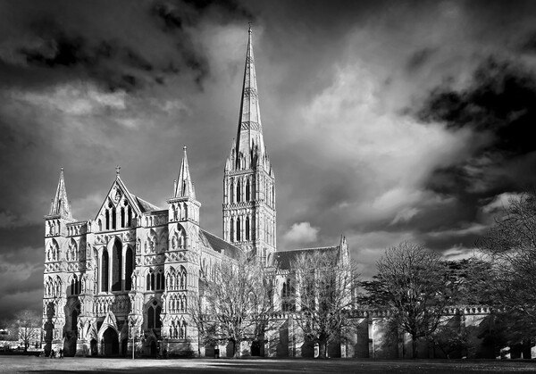 Salisbury Cathedral Picture Board by Darren Galpin