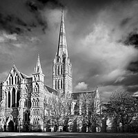 Buy canvas prints of Salisbury Cathedral by Darren Galpin