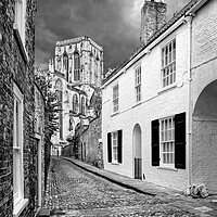 Buy canvas prints of Chapter House Street and York Minster   by Darren Galpin