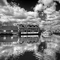 Buy canvas prints of Stanley Ferry Marina  by Darren Galpin