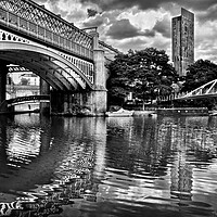 Buy canvas prints of Castlefield and Beetham Tower, Manchester by Darren Galpin