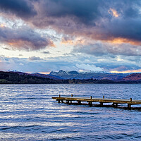 Buy canvas prints of Windermere at Dusk by Darren Galpin