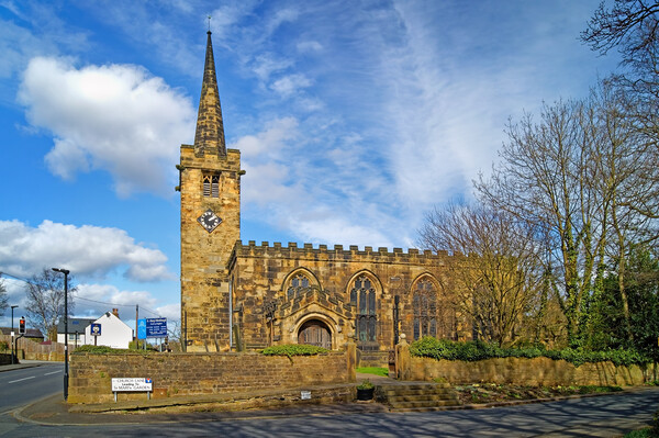  Church of St. Mary, Worsbrough Picture Board by Darren Galpin