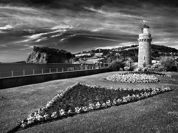 Teignmouth Lighthouse Picture Board by Darren Galpin