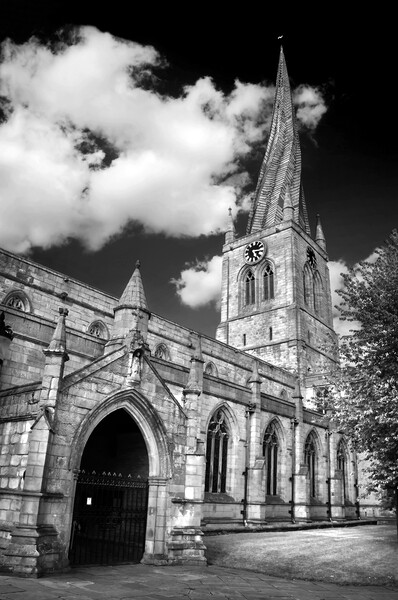 Chesterfield Crooked Spire  Picture Board by Darren Galpin