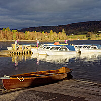 Buy canvas prints of Coniston Boats by Darren Galpin